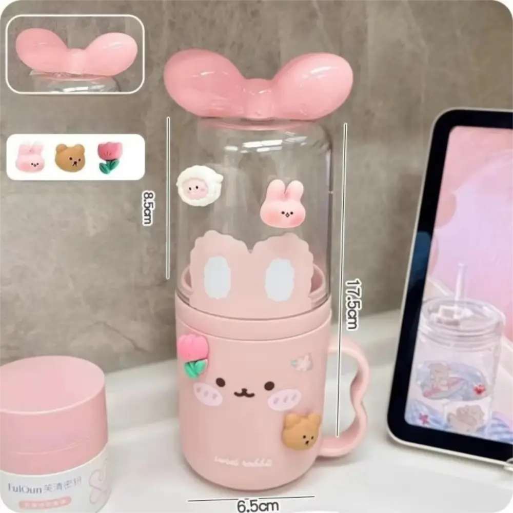 Cute Travel Toothbrush Holder Cartoon Mouthwash Cup Toothbrush Storage Box Household Wash Cup For Children