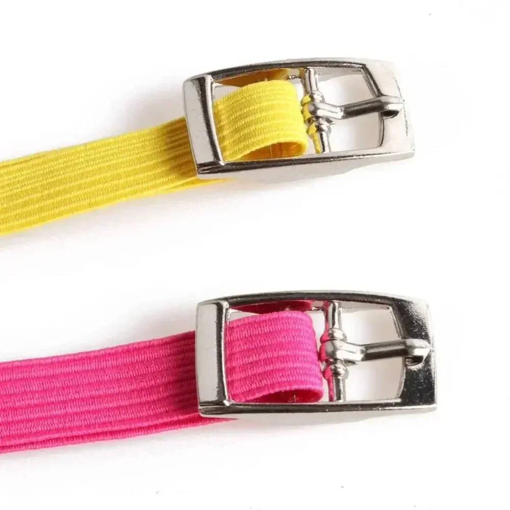 Cute Small Cat Collar Macaron Color Adjustable Pet Collar with Bells Elastic Webbing PU Leather Collar for Puppies and Cats