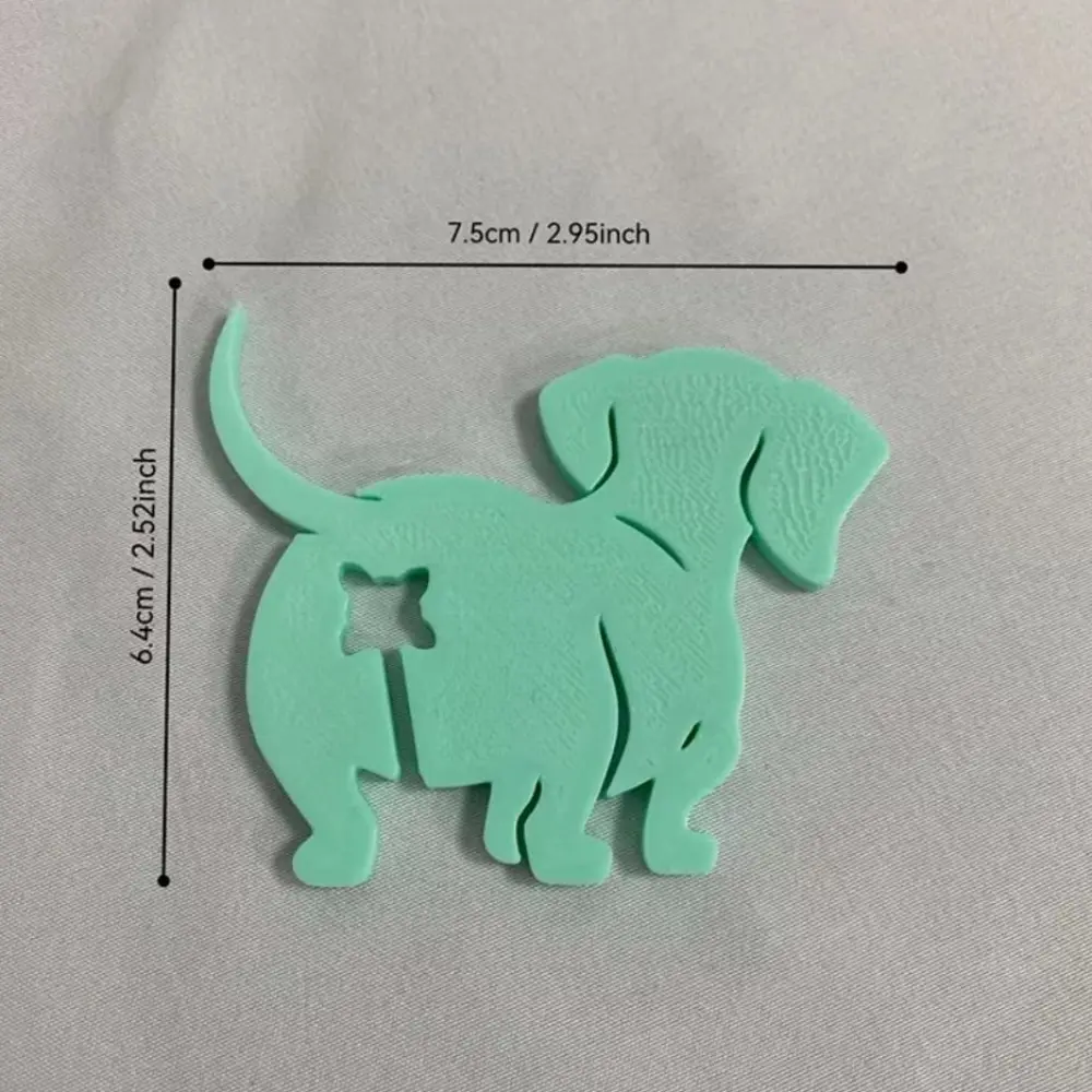 Cute Cat Butt Shape Dog Butt Bread Clip Funny Dog And Cat Shape Dog Bread Bag Tie Pet-shaped Clip Dining Use