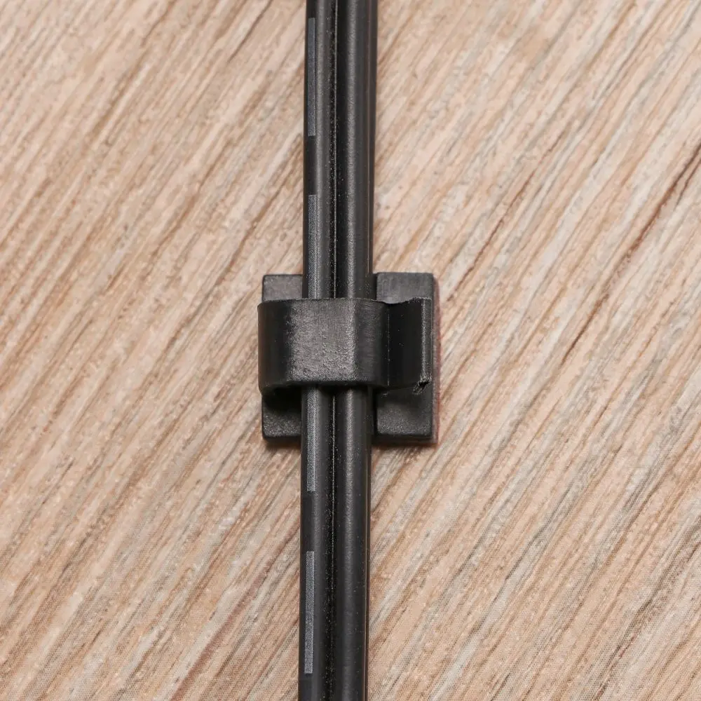 50pcs Sticky Firm Fastener Buckle Line Self-adhesive Wire Management Cable Clip Fixer Holder Cable Clamp