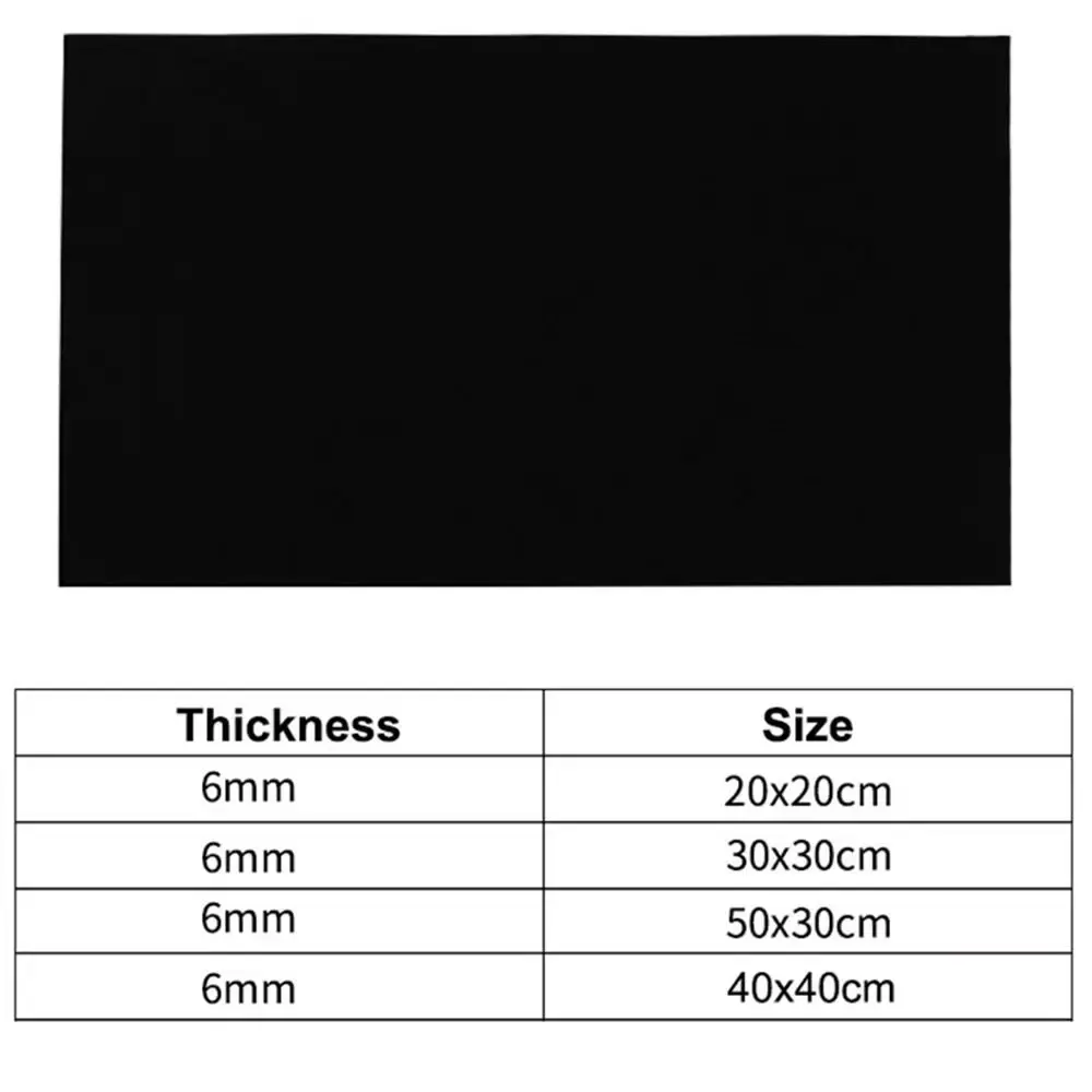 Heat Resistant Welding Blanket Pad Flame Retardant Fabric Black Carbon Felt Material Up To 1800°F Small Soldering Mat Soldering