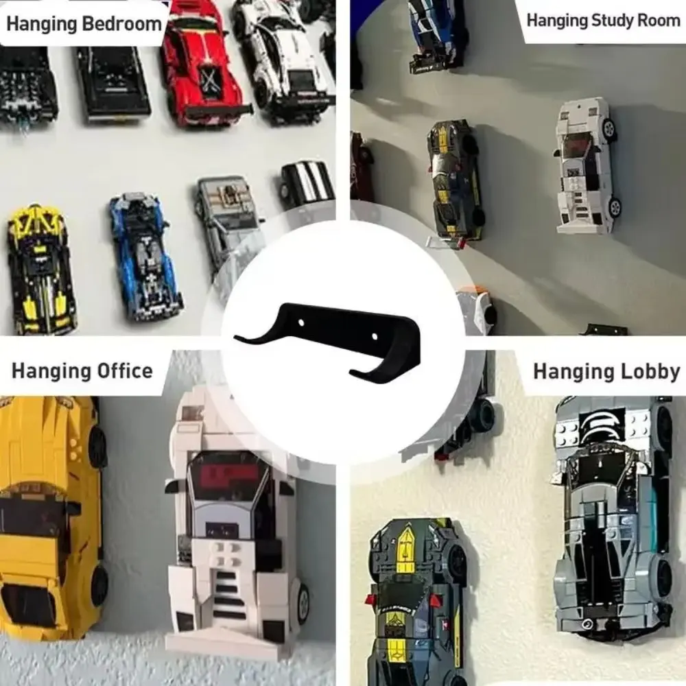 1/4/8/12PCS Speed Champion Series Car Display Wall Mount Save Space Hang Firmly Stable Toy Car Holder Portable