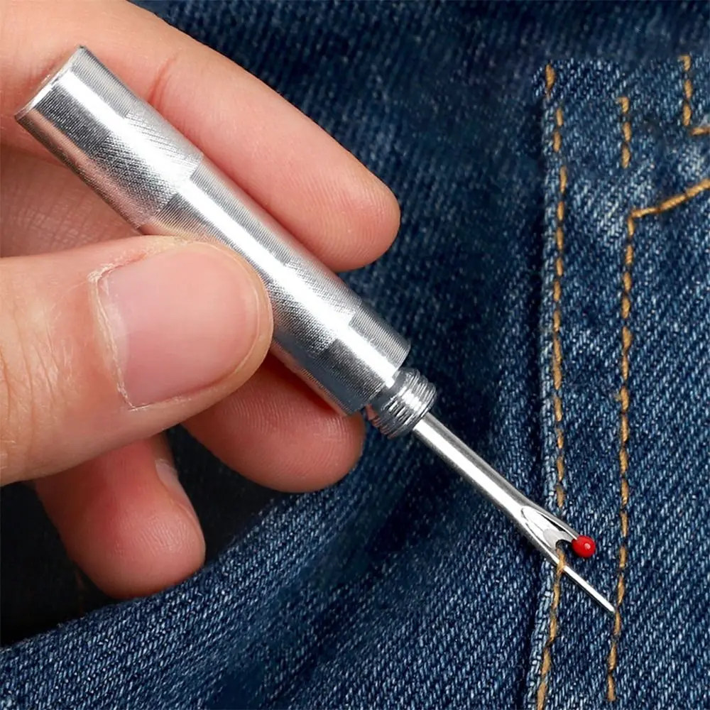 Mini Leather Sewing Awl Tool Handmade Stitch Leather Shoe Repair Sewing Needle Stitch Remover Stitching Punching Accessories