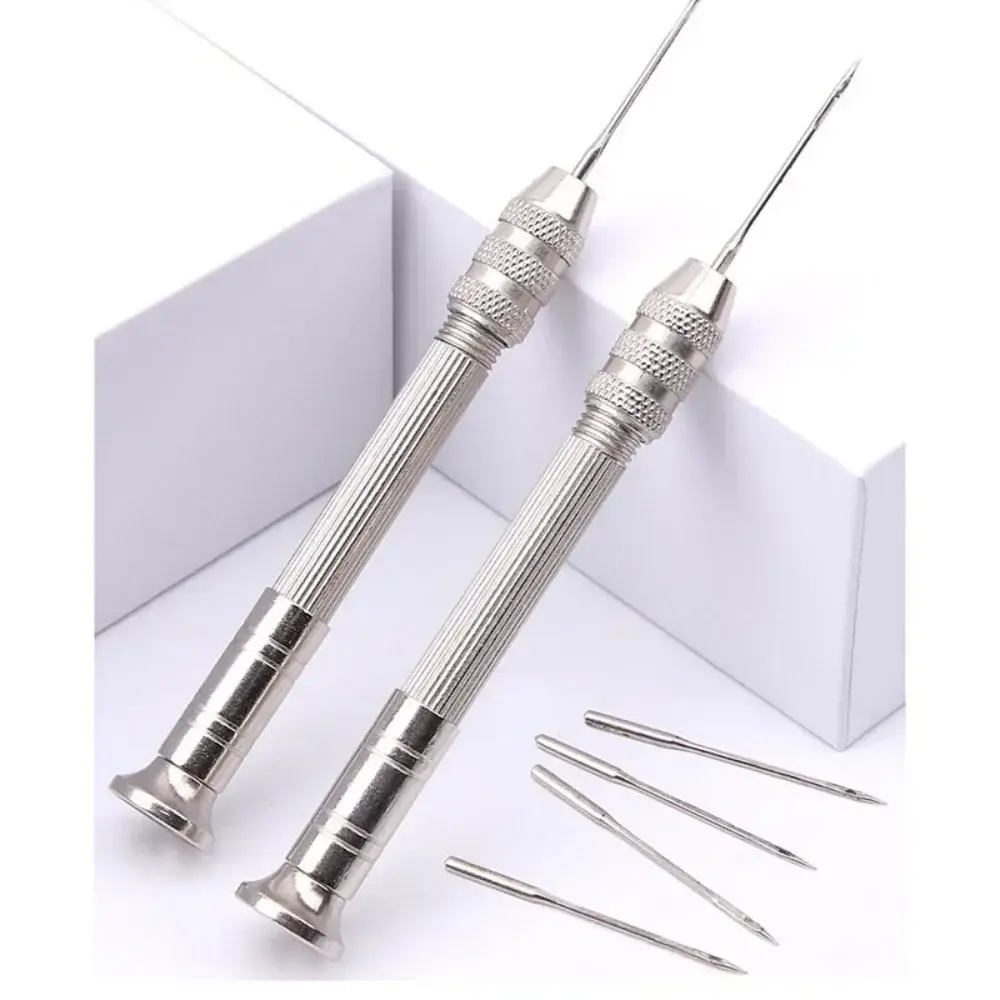 New Replaceable Sewing Awl Set Multifunctional DIY Shoes Repair Tool Curved Needle Sewing Leathercraft
