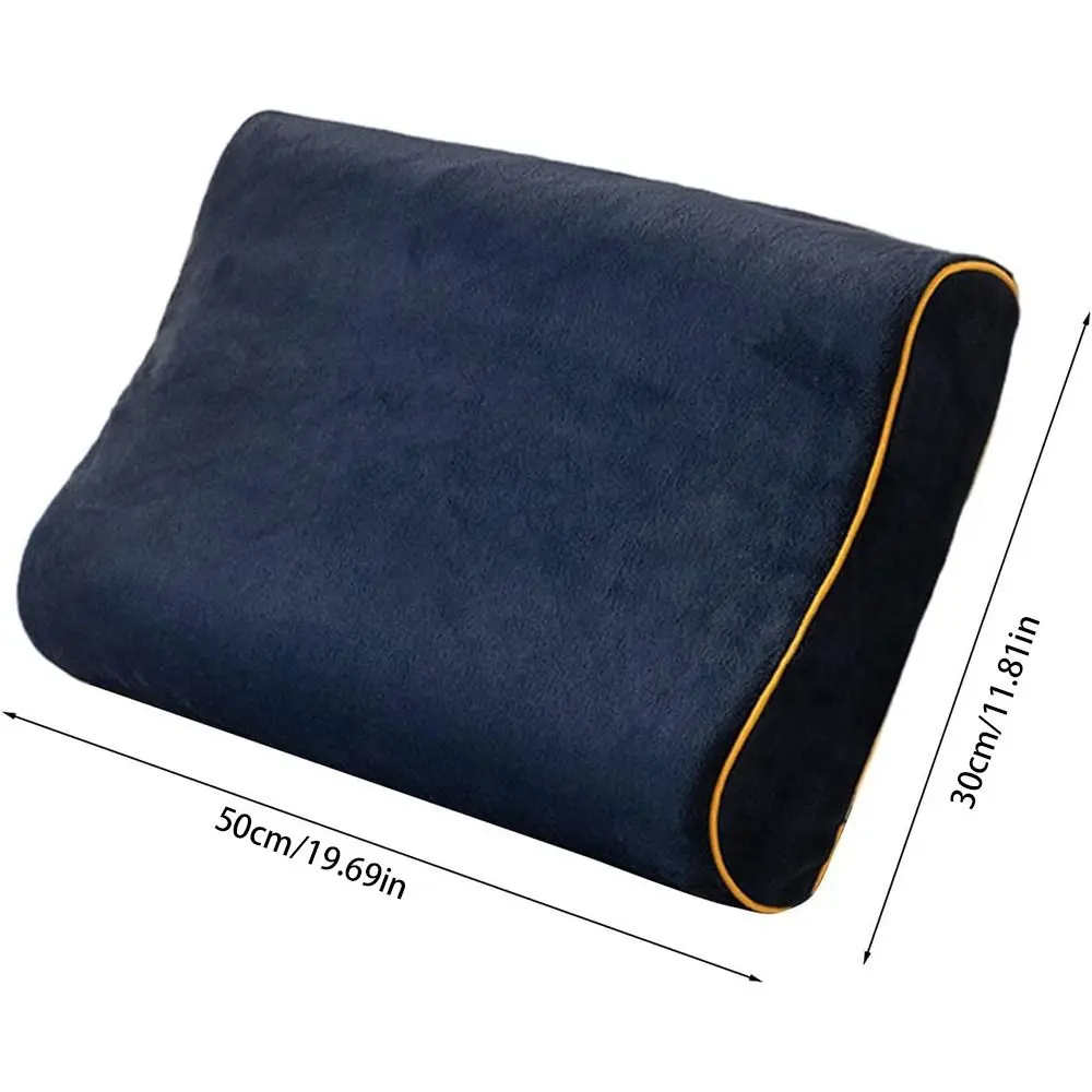 Multicolor Milk Velvet Pillow Case Memory Neck Pillowcase Soft Comfortable Pillow Cover Sleeping Pillowcase Latex Pillow Case
