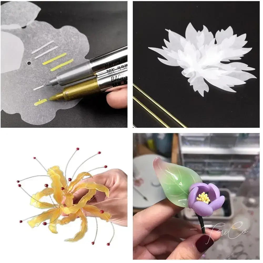 10Pcs Shrink Plastic Sheets DIY Fun Thermal Shrink Film Translucent Shrink Art Film Paper Handmade Supplies Making Party Decor