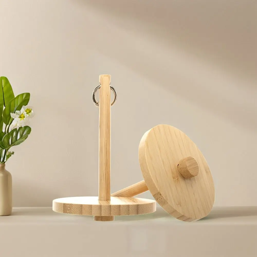 Durable Bamboo Wrist Yarn Holder With Wristband Portable Yarn Ball Holder Yarn Minder Spinner for Yarn Storage