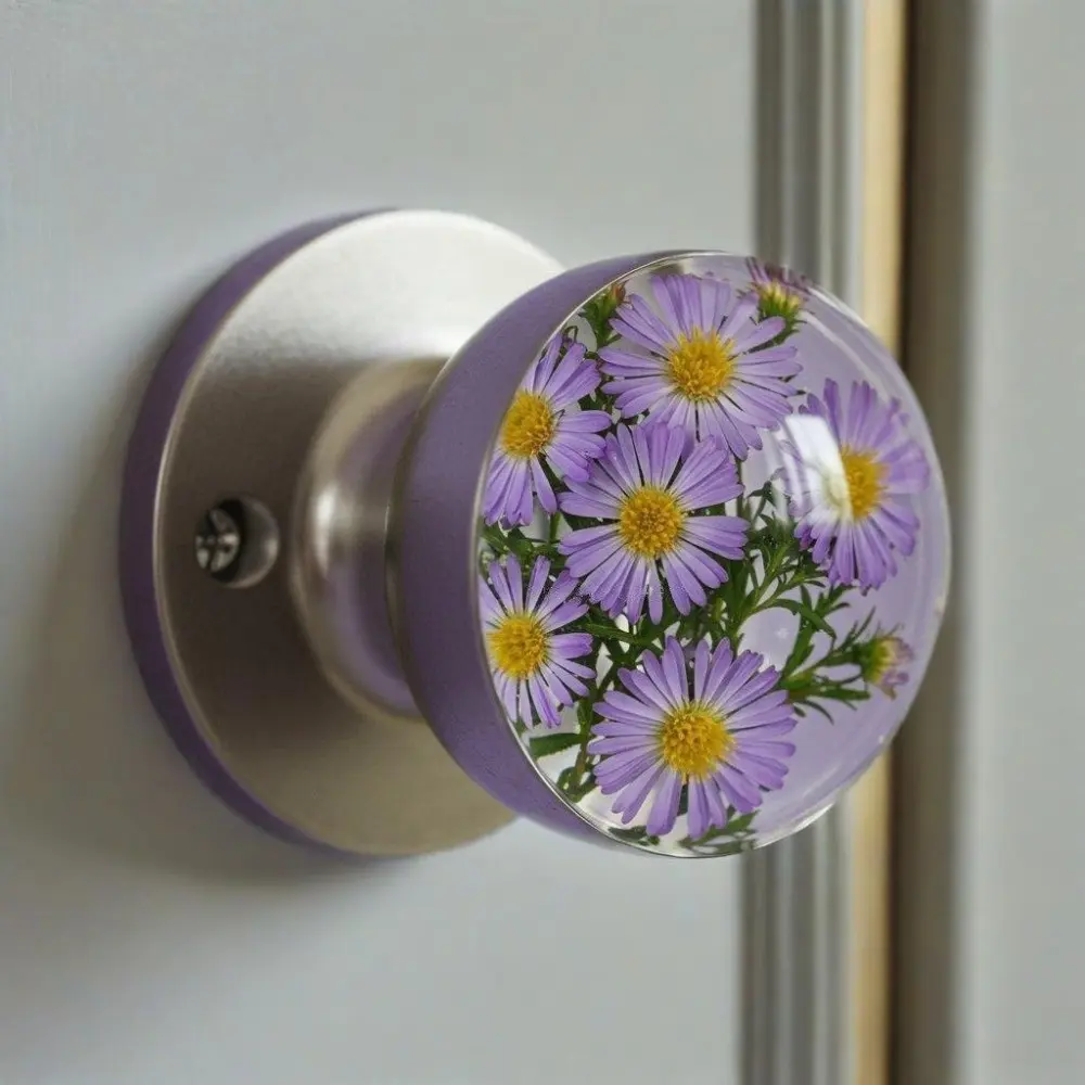 New Flower Patterns Cabinet Handle Practical Heavy-Duty Drawer Handle Door Knob Decorative Home Decoration