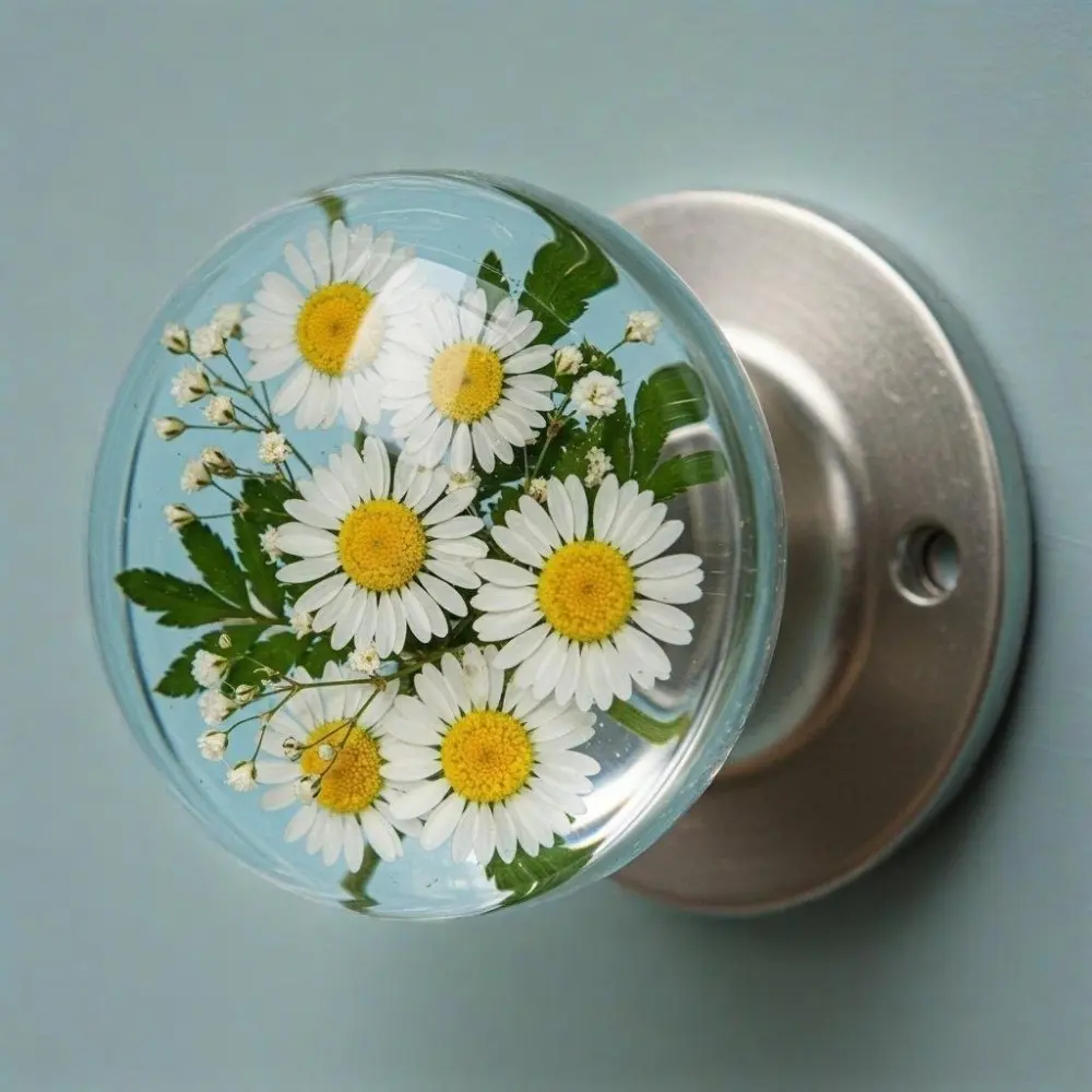 New Flower Patterns Cabinet Handle Practical Heavy-Duty Drawer Handle Door Knob Decorative Home Decoration