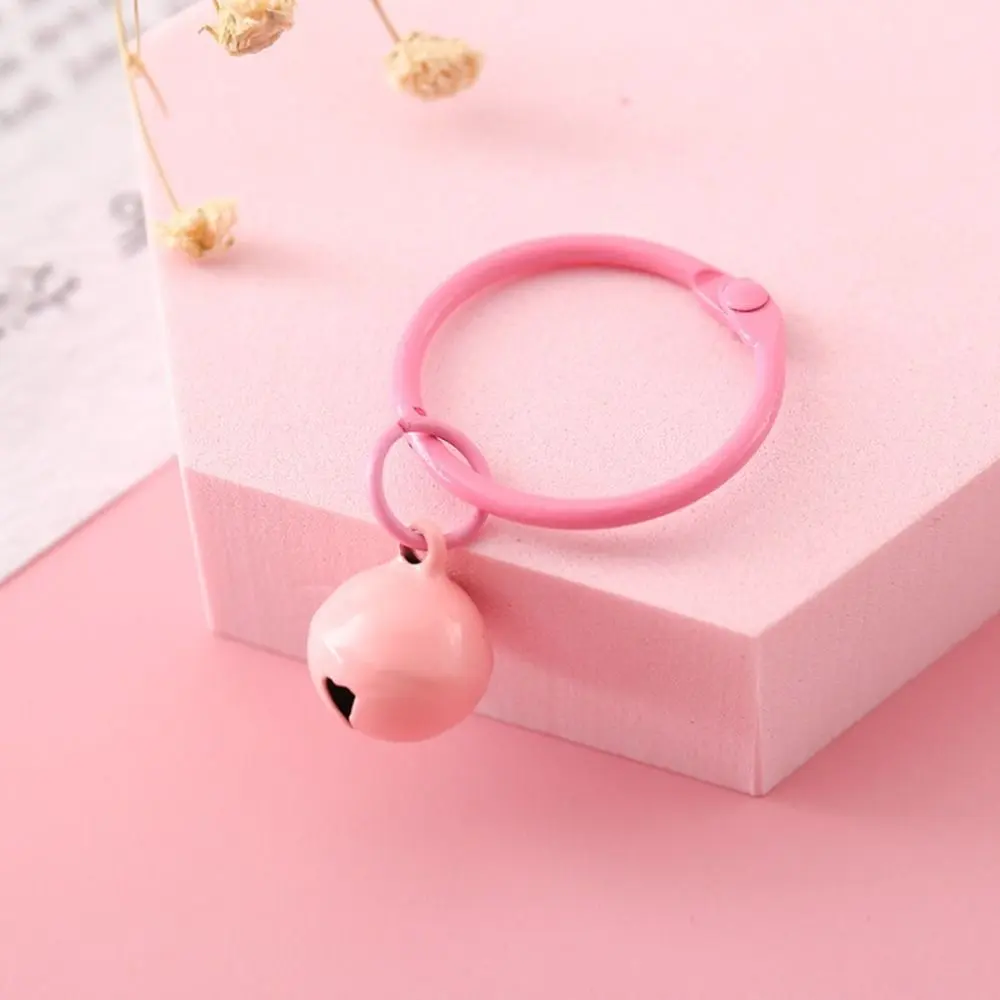 Candy Colors Metal Bells Jingle Bell DIY Pet Colorful Jingle Bell Handmade Keychain Pendants Pet Collar Accessories