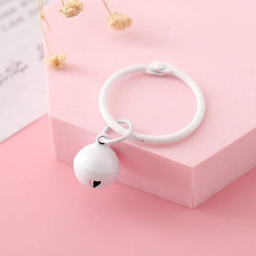 Candy Colors Metal Bells Jingle Bell DIY Pet Colorful Jingle Bell Handmade Keychain Pendants Pet Collar Accessories