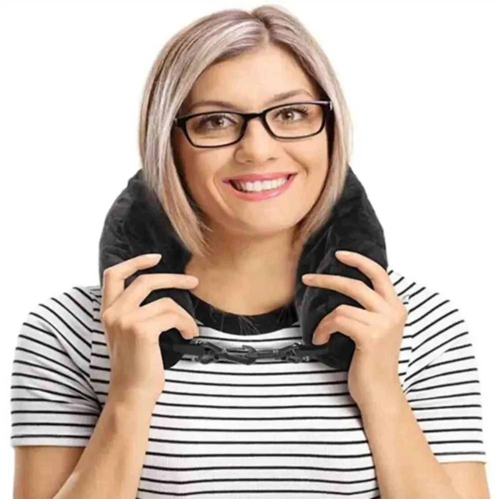 Fillable Travel Neck Pillow Stuff With Clothes Pillowcase Storage Bag Fabric Waterproof Carry Portable Travel Bag Pillow