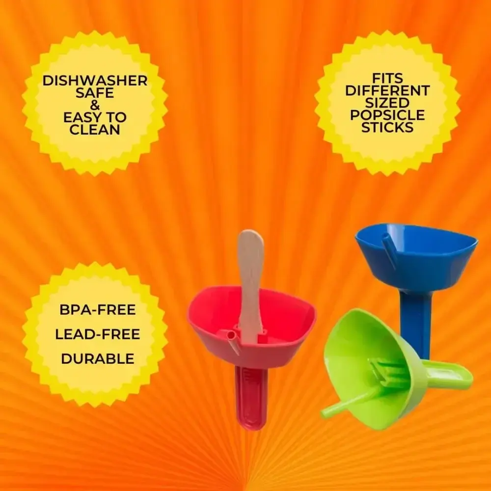 Dirtiness free Popsicle Protectors Double Lightweight Ice Pop Guard Ice Cream Bracket Anti-flow Drip Proof Popsicle Holder