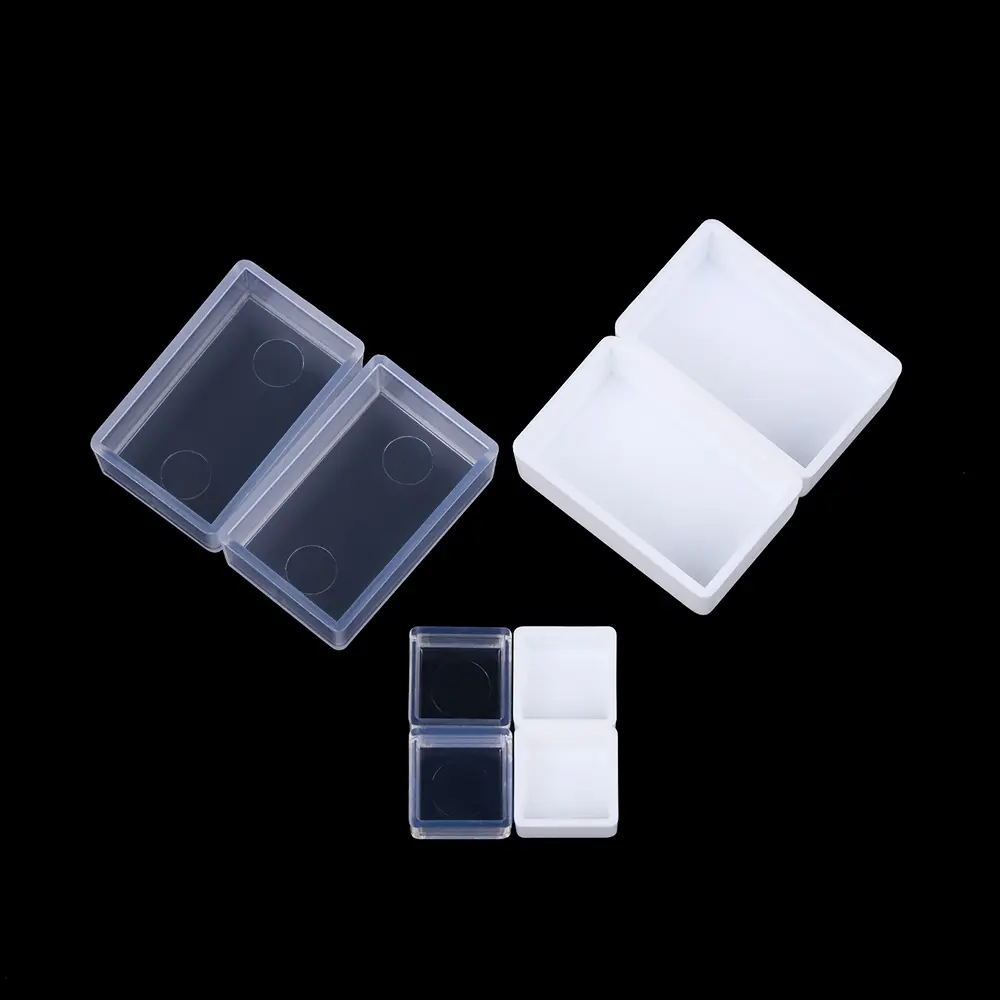 20/50PCS 0.5/3.2ML Artists Empty Watercolor Paint Pans Painters Pigment Convenient Paint Case Art Palette Supplies Accessories