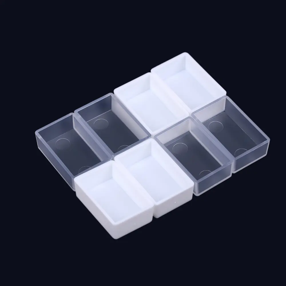 20/50PCS 0.5/3.2ML Artists Empty Watercolor Paint Pans Painters Pigment Convenient Paint Case Art Palette Supplies Accessories