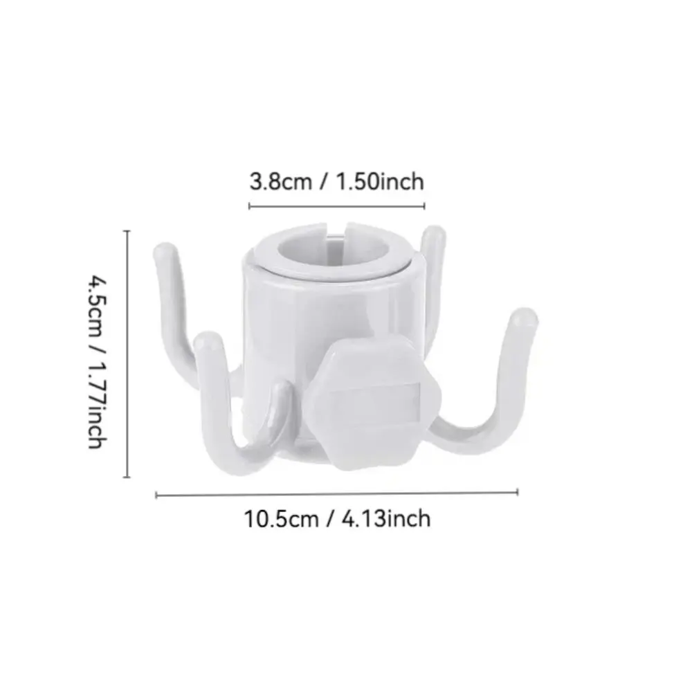 Outdoor Beach Umbrella Hooks Hanger Space-saving Versatile Sun Umbrella Storage Holder Useful Wear-resistant Four-corner Hook