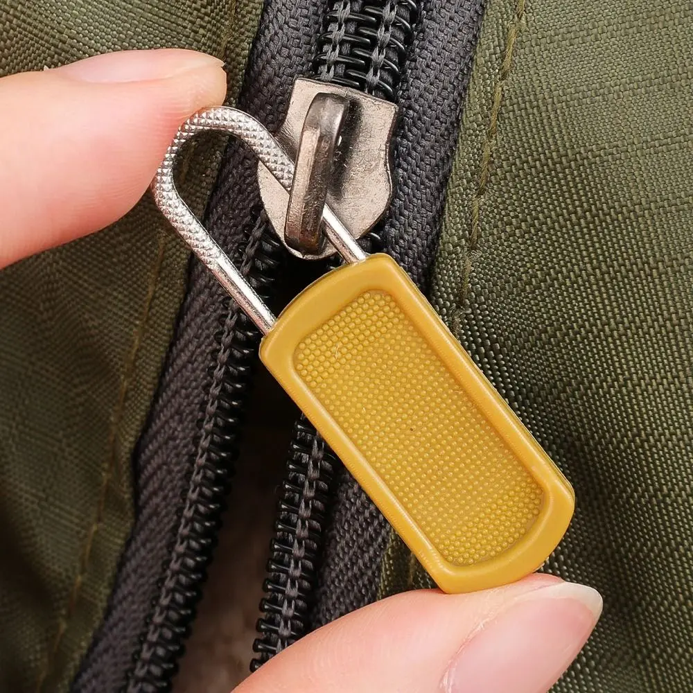 5Pcs Detachable Zipper Puller Replacement Metal Zipper Head Universal Instant Zipper Repair Kits Backpack Clothes Jackets Slider