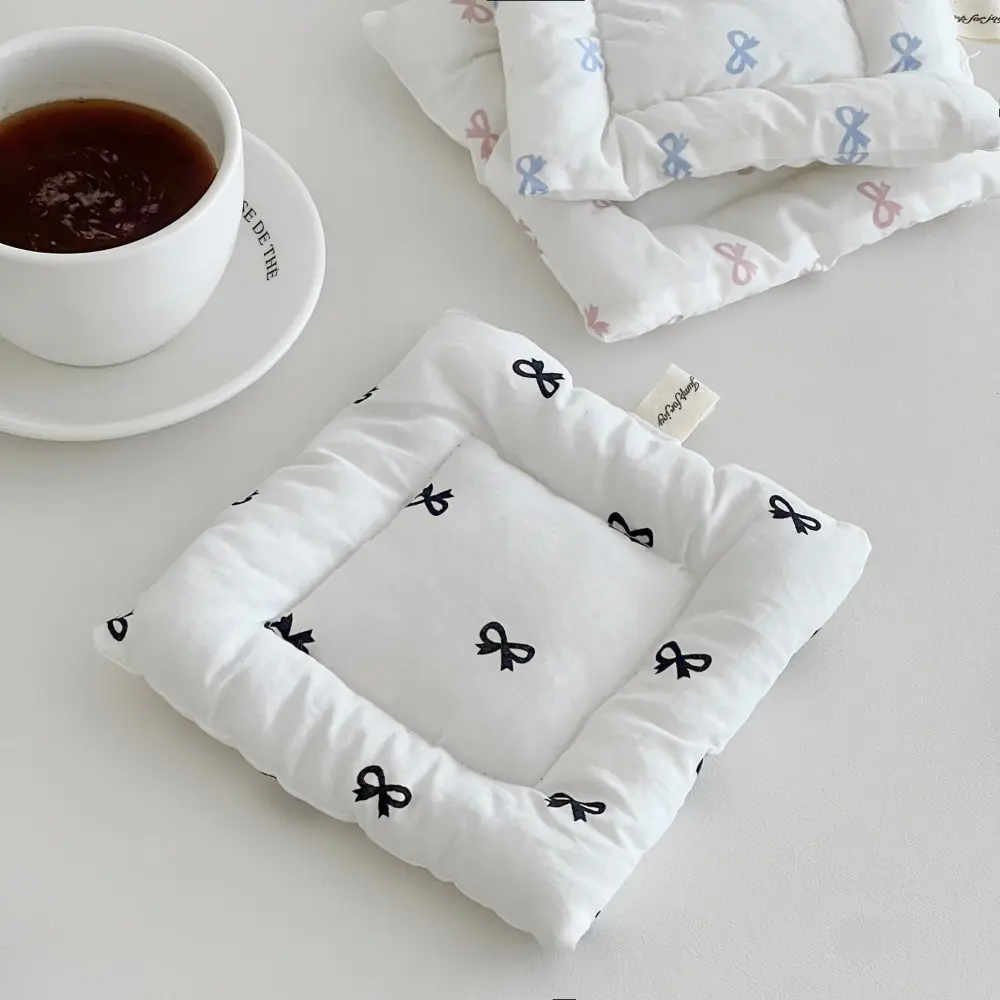 Tea Mat Cup Holder Mat Coffee Non-slip Drinks Coaster Hot Drink Stand Insulated Pad Kitchen Accessories