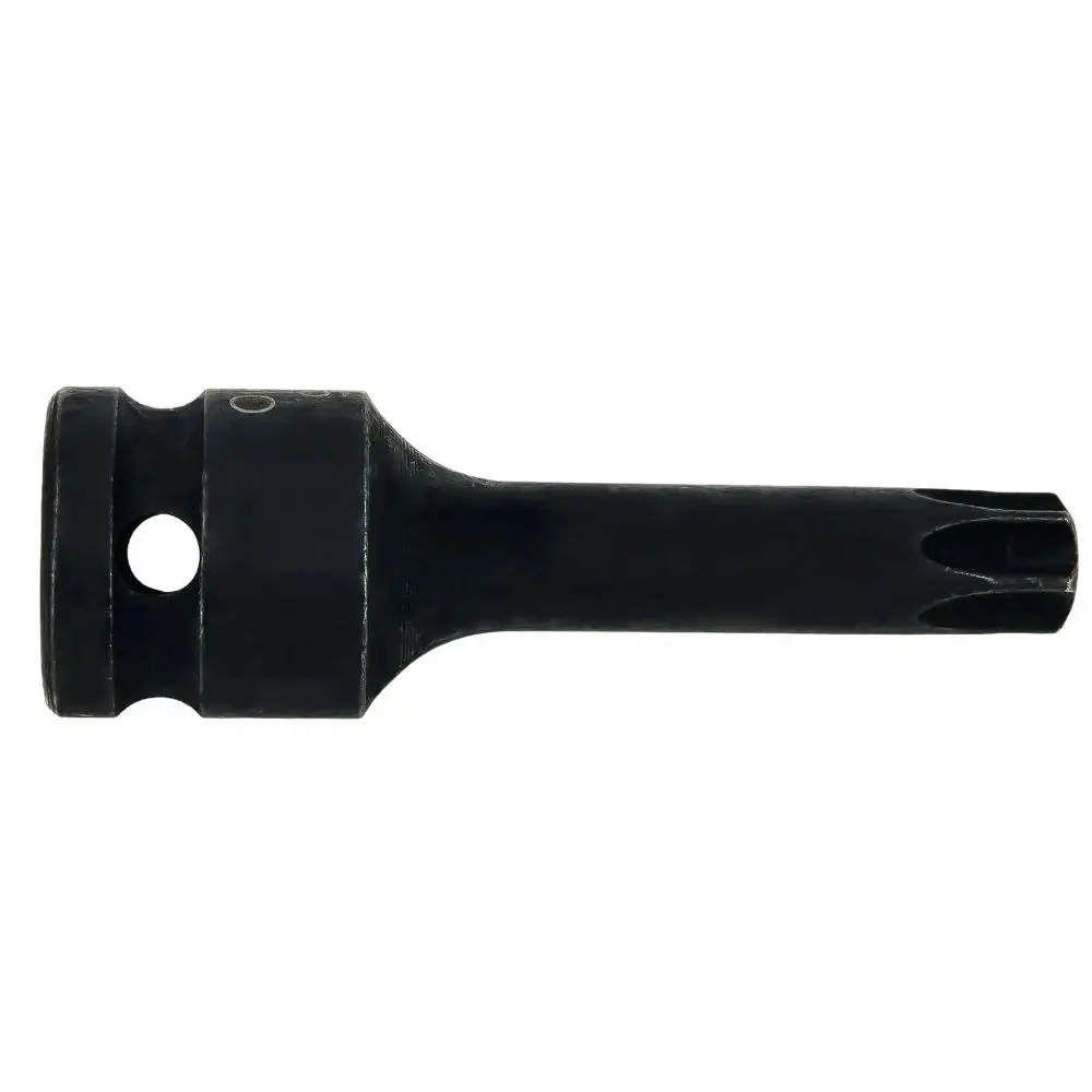 1Pcs Metric 1/2 Inch Shank Electric Drill Socket Adapter 78mm Length Cr-Mo Steel Torx Socket Long Bit T20-T100 Socket Wrench