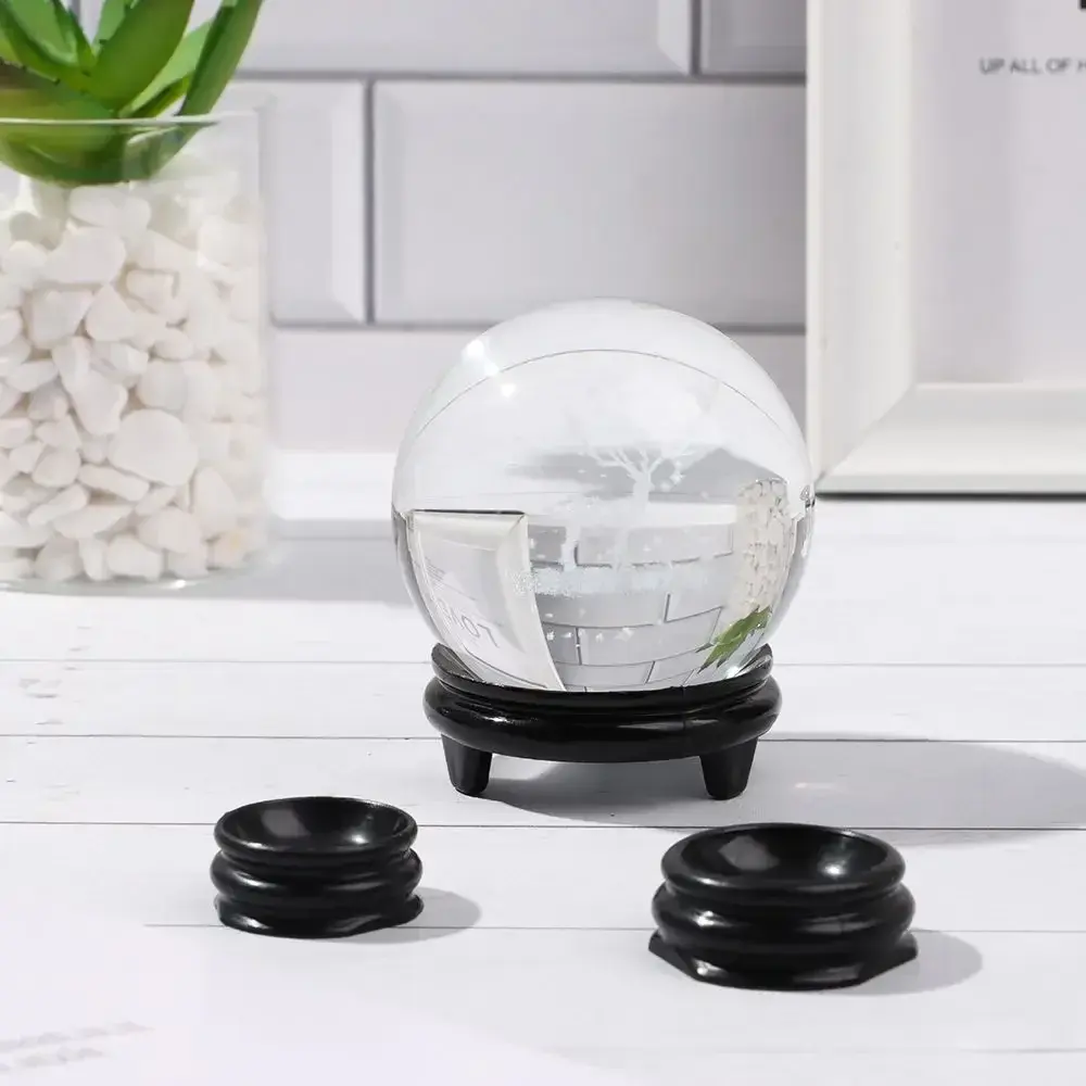 Gourd Photography Props Carving Home Decoration Crystal Ball Display Stand Crystal Ball Holder Crystal Sphere Base