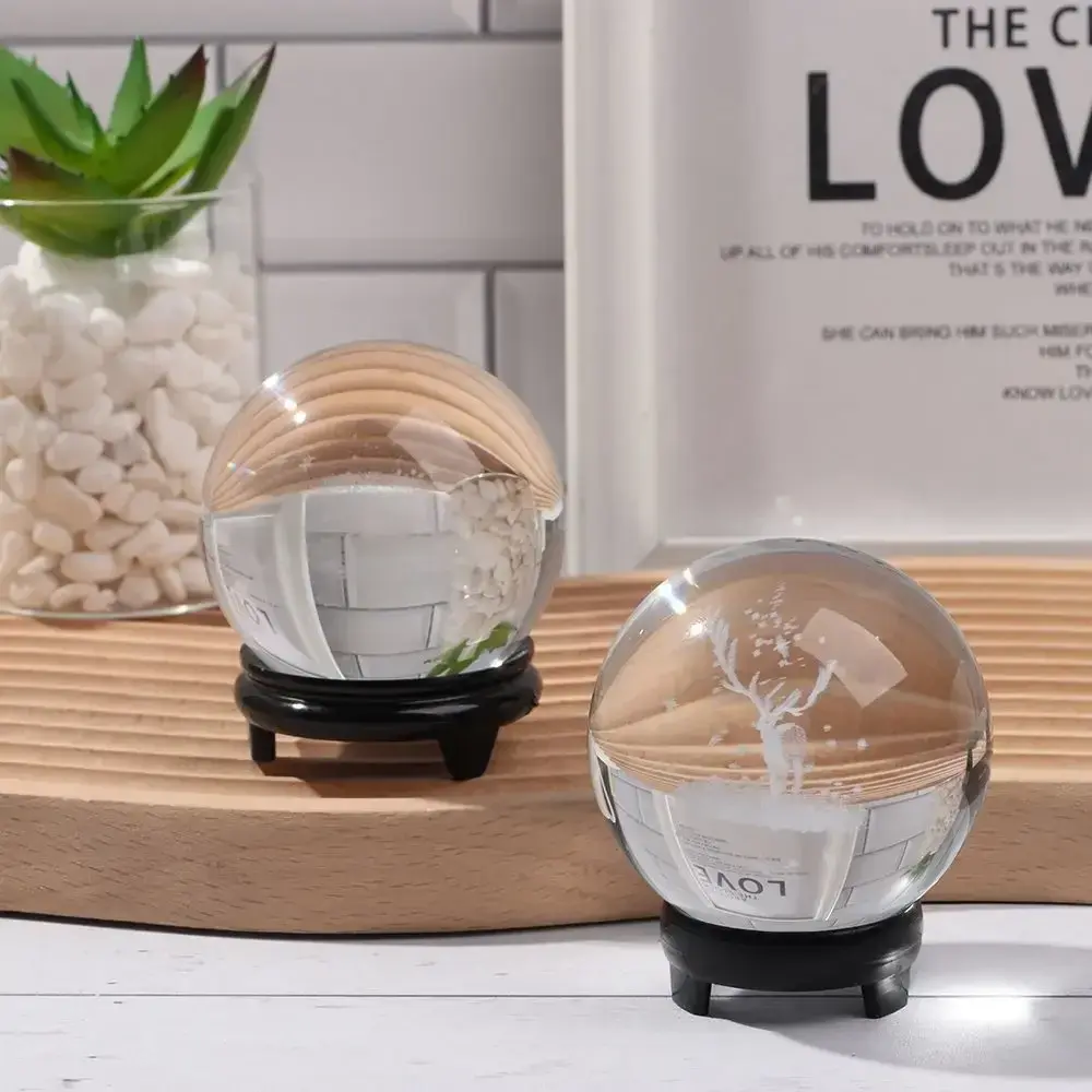 Gourd Photography Props Carving Home Decoration Crystal Ball Display Stand Crystal Ball Holder Crystal Sphere Base
