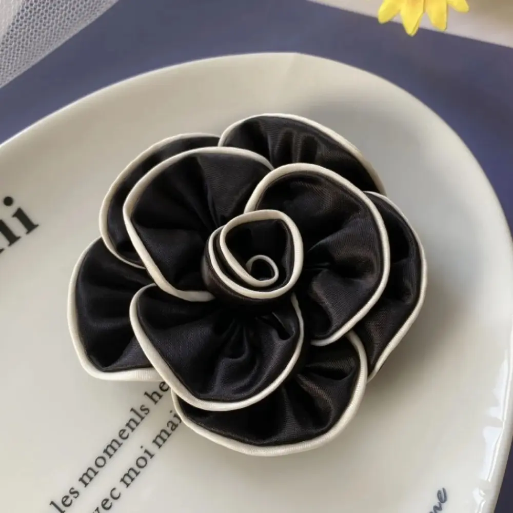 Handmade Fabric Flower Brooches Multi-layer Cloth Lapel Pins Elegant DIY Accessories Luxulry Jewelry Accessories For Women