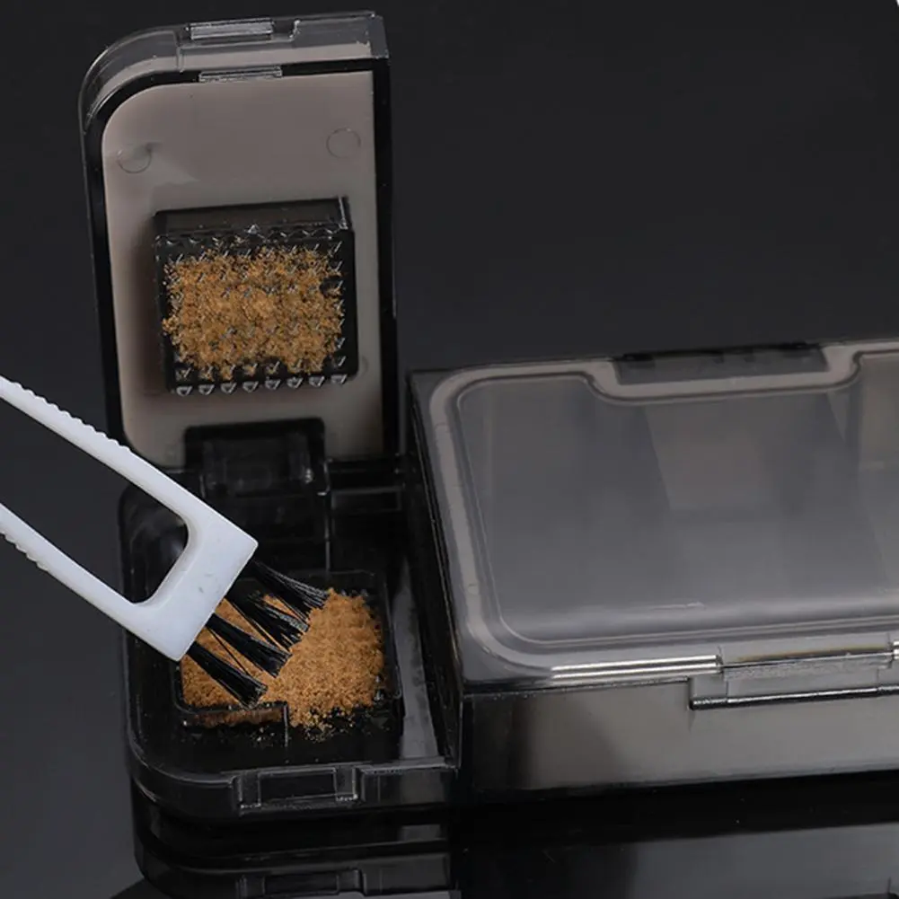 Eco-friendly Pill Case Compact Portable Medicine Box with Pill Cutter Dustproof Divider Capacity 3-in-1 Tablet Organizer