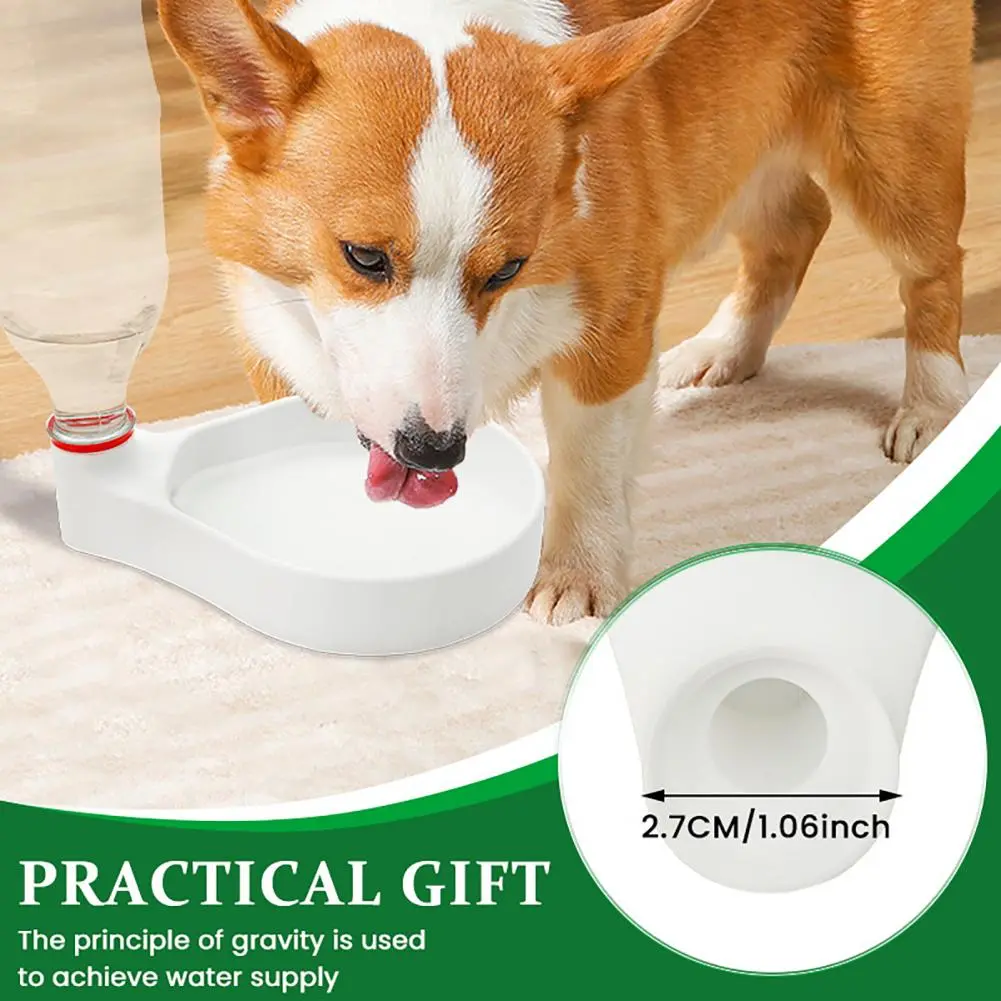 Automatic Dog Water Dispenser Automatic Pet Water Drinker with Spill-free Design Capacity for Dogs Cats Hydration for Pet