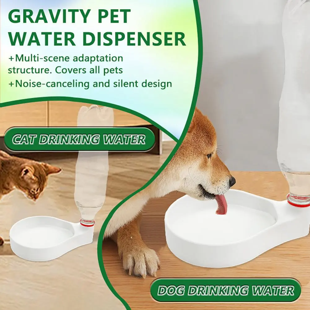 Automatic Dog Water Dispenser Automatic Pet Water Drinker with Spill-free Design Capacity for Dogs Cats Hydration for Pet