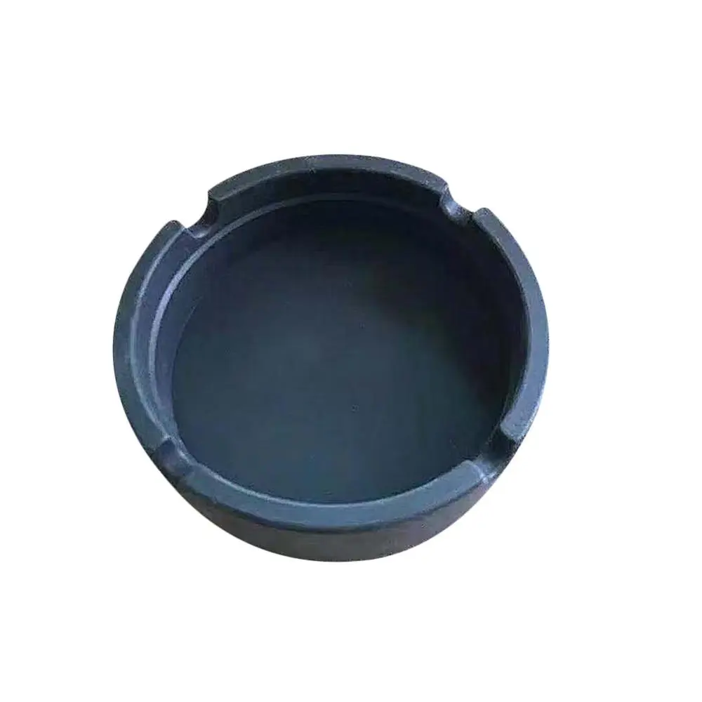Silicone Soft Round Ashtray Cigarette Holder Heat Resistant Ash Tray Plates Ashtrays