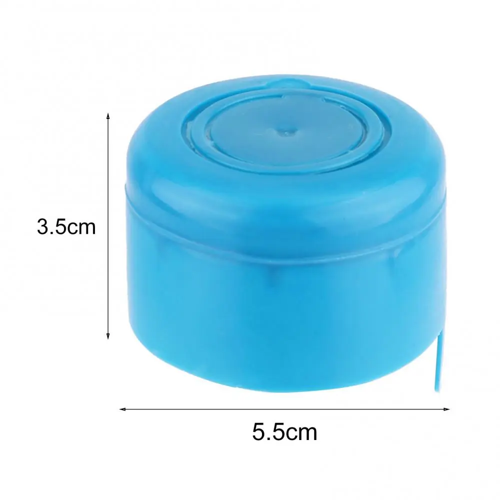 Reusable Plastic 5Pcs 3/5 Gallon Barrelled Water Thicken Snap-on Replacement Cap