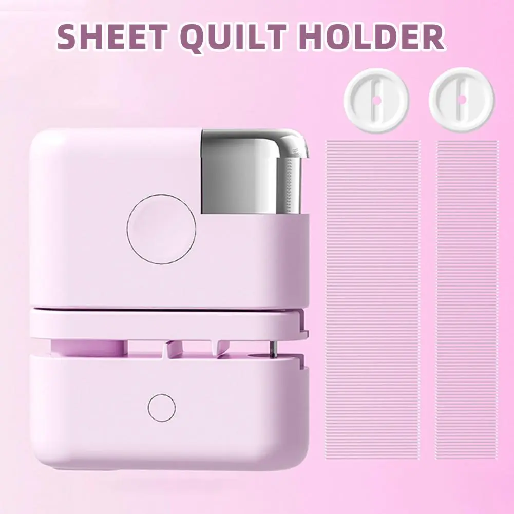 Duvet Clip Non-slip Bed Sheet Holder Quilt Cover Clip Set Portable Press Type Fixer for Sheets Compact Design for Easy Use Quilt