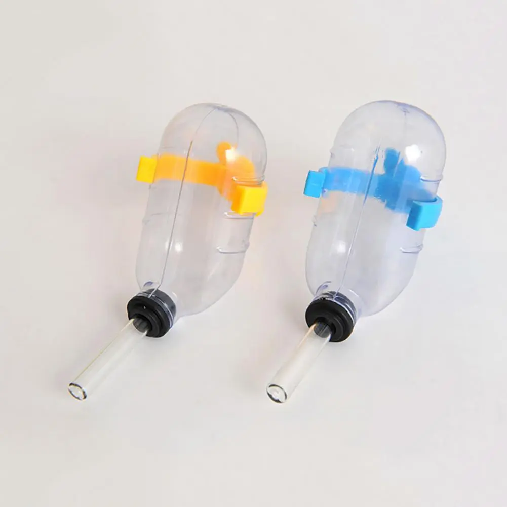 Pet Water Bottle Vacuum Eco-friendly Plastic Pet Drinking Water Dispenser Feeder Bottles Hamster Water Fountain Anti-dust