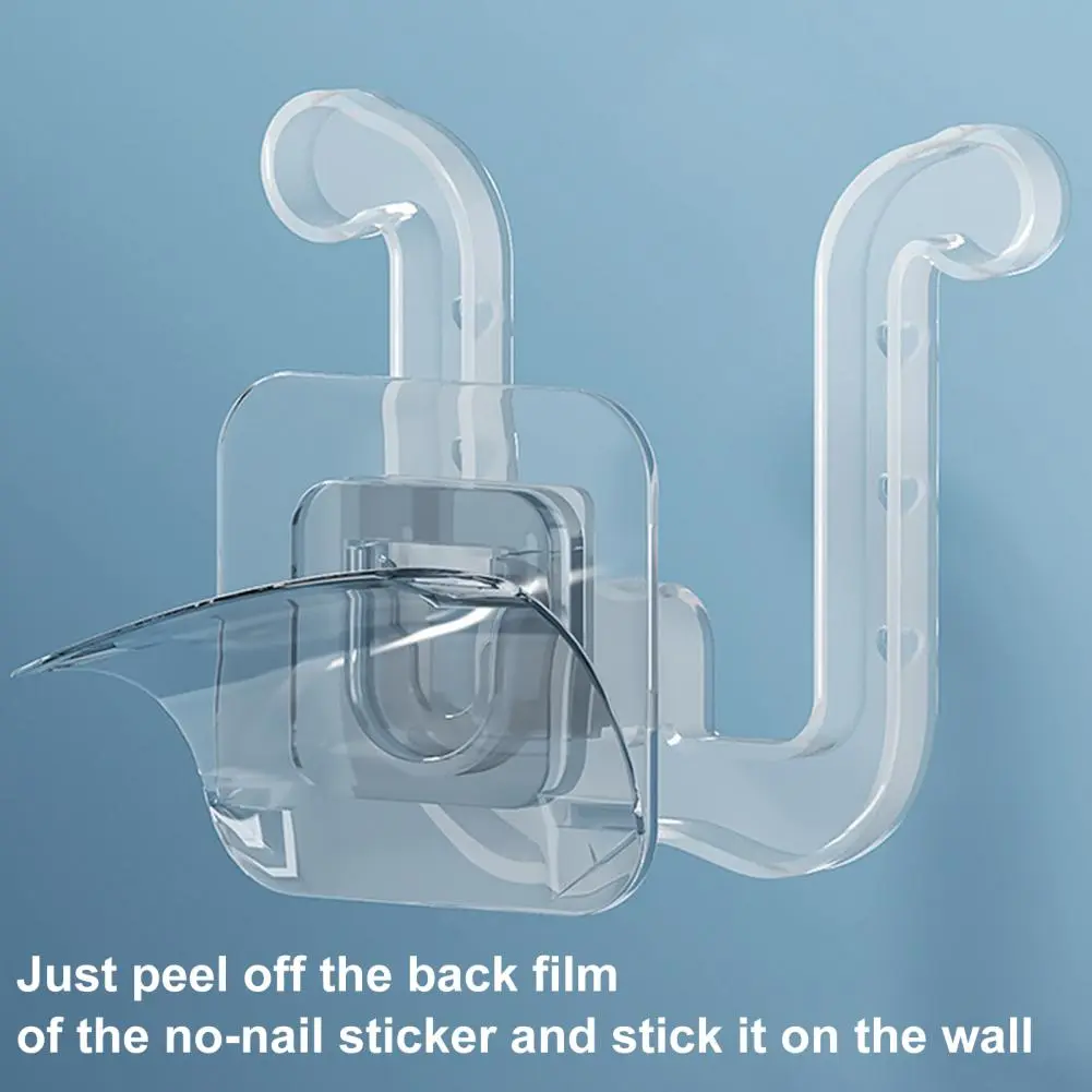 Wall-mounted Shoe Rack Wall Mounted U-shaped Slipper Rack Strong Load-bearing Storage Solution for Shoes Easy to for Home