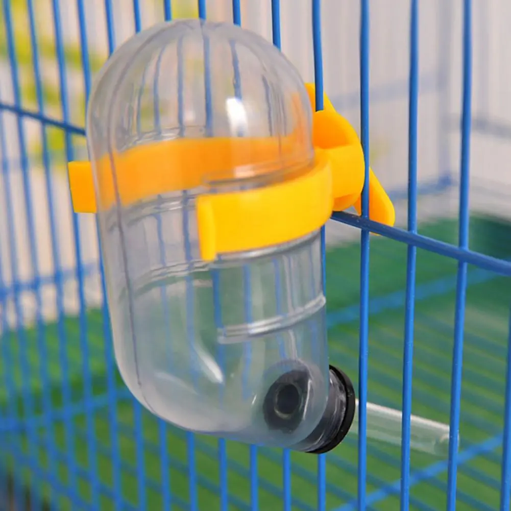 Pet Water Bottle Vacuum Eco-friendly Plastic Pet Drinking Water Dispenser Feeder Bottles Hamster Water Fountain Anti-dust