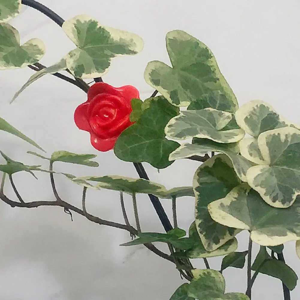 Plant Wall Fixture Clip Self-adhesive Rose Plant Climbing Wall Fixture Clip Set 20pcs Vine Fixing Hooks for Wall for Climbing