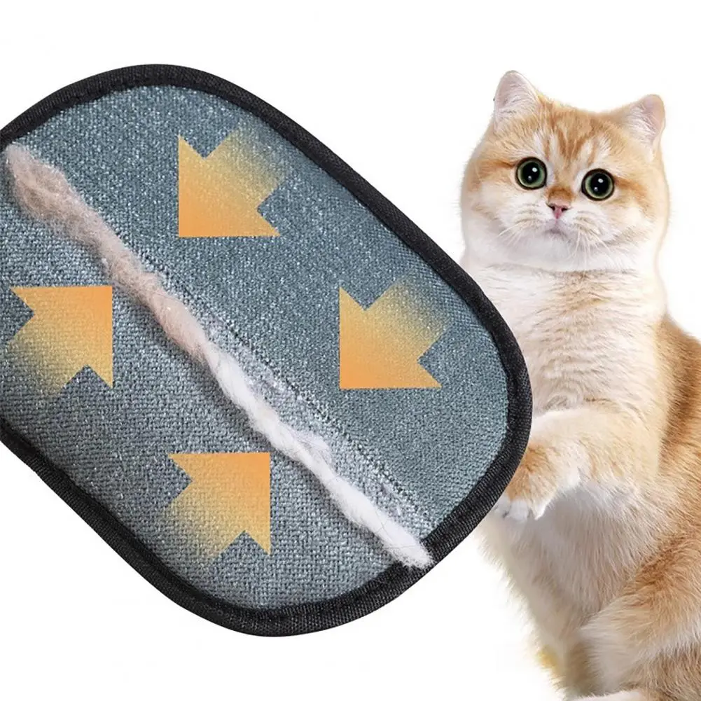 Breathable Mesh Pet Grooming Gloves Pet Hair Removal Glove Set for Dogs Cats Double-sided Grooming Gloves for Smooth for Clothes