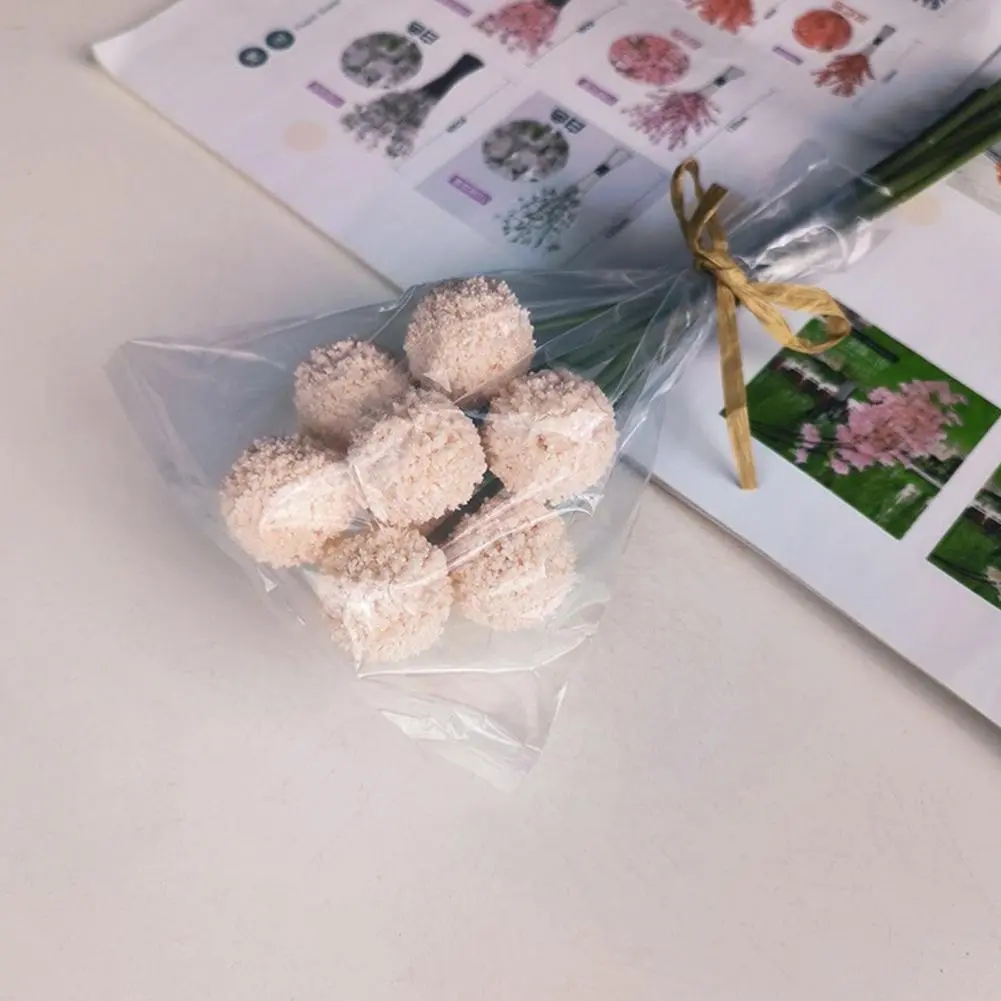 Realistic Faux Flowers Realistic Uv Resistant Artificial Chrysanthemum Ball for Wedding Party Decor Indoor Outdoor Table