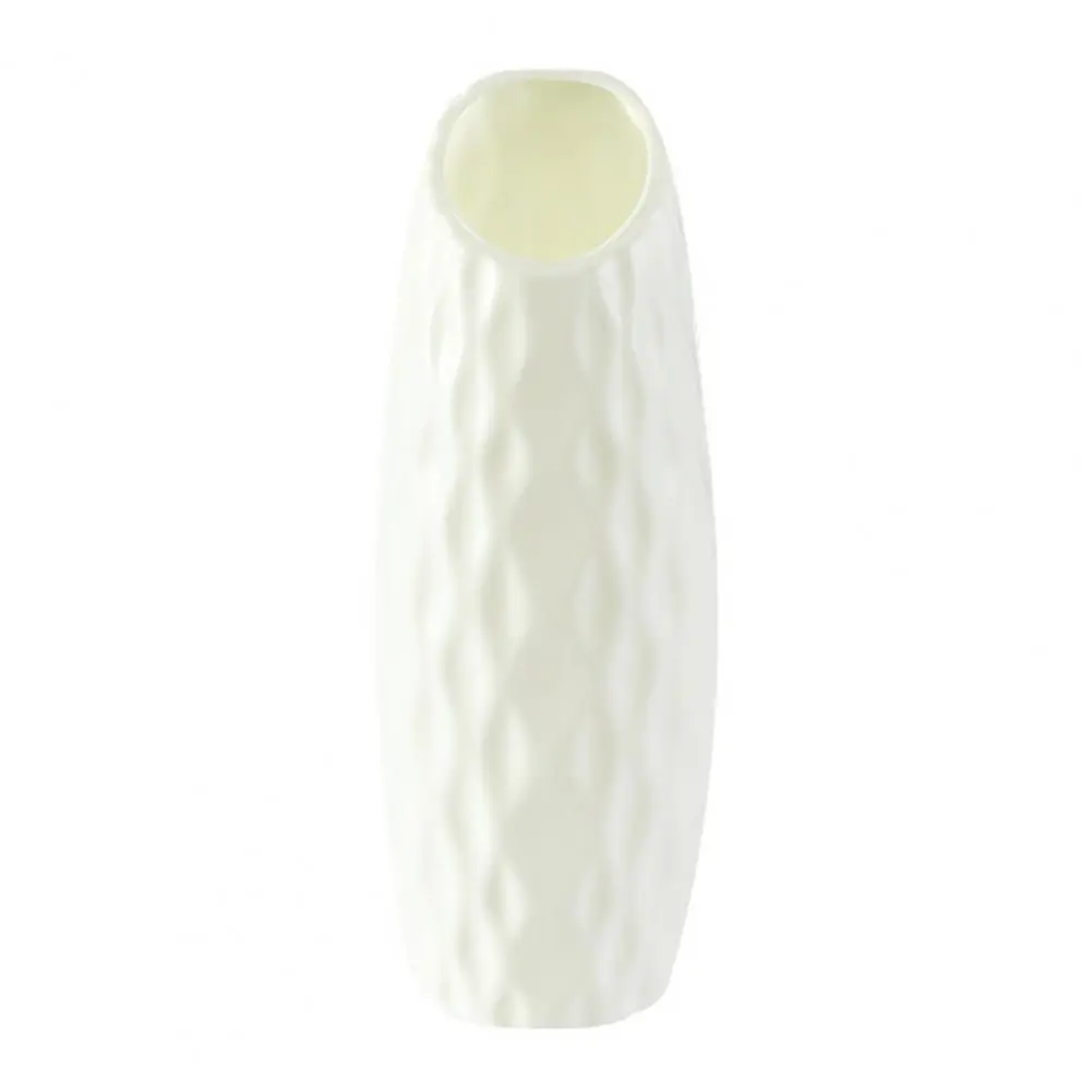 Home Decor Vase -friendly Imitation Ceramic Plastic Vase for Flower Arrangement Decoration White Decorative Vase for Home Decor