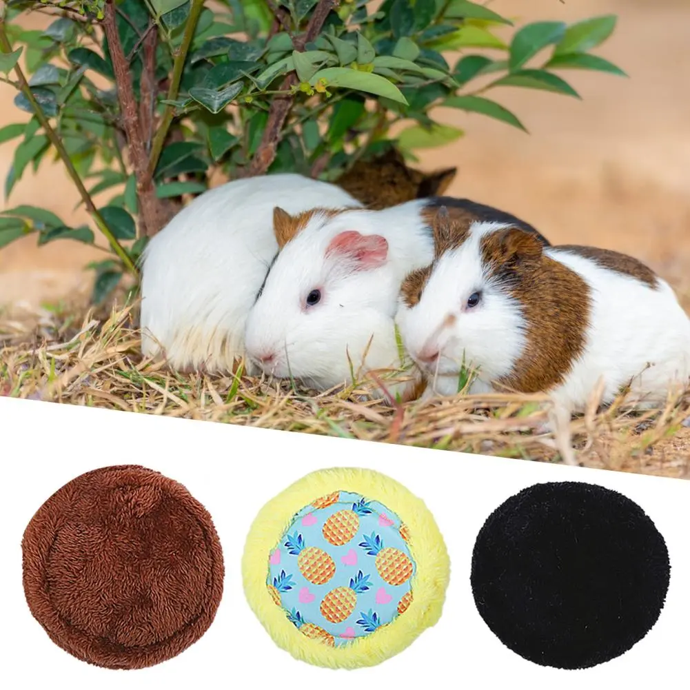 Lovely  Pet Sleep Mat Washable Hamster Hedgehog Rat Sleeping House Habitat Nest Comfortable Plush Hamster Cushion for Indoor