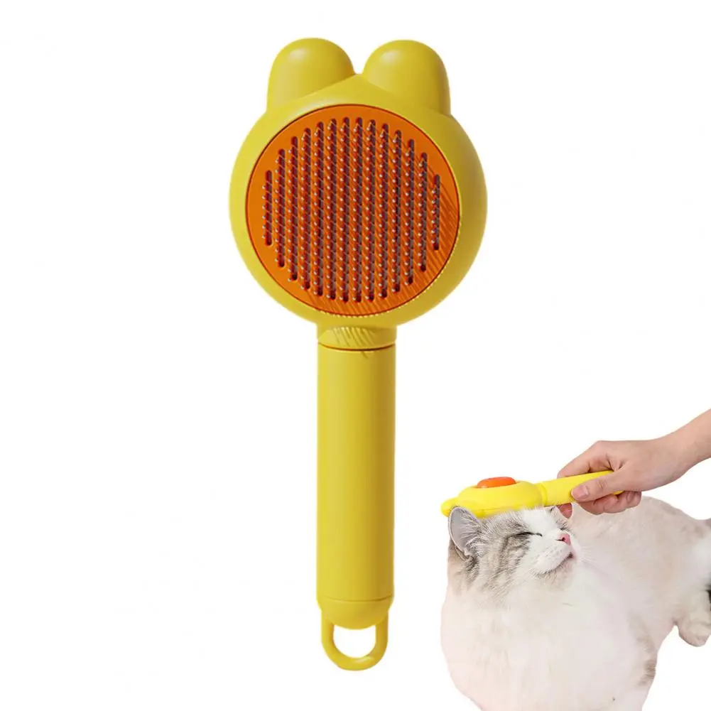 Non-scratch Pet Grooming Brush Gentle Self Slicker Brush for Cats Dogs Long-haired Pet Grooming Comb Shedding for Dog for Skin