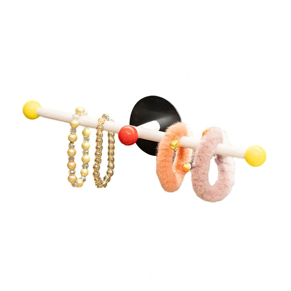 Hole-free Towel Hanger Space-saving Bathroom Towel Rack with Strong Load-bearing Capacity Easy Installation Wall for Towels
