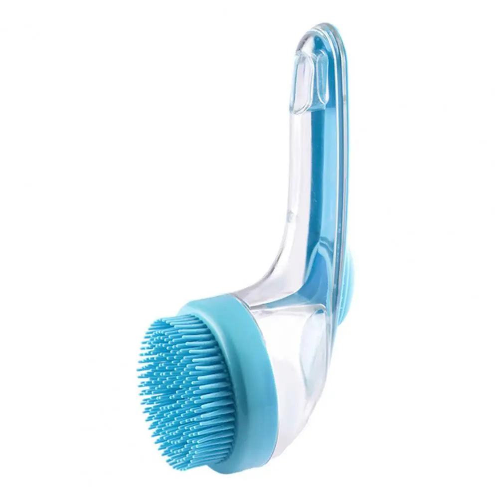Comfortable Grip Pet Brush Pet Grooming Massage Brush for Long Short-haired Dogs Cats Dog Bath Scrubber with Soap for Bathing
