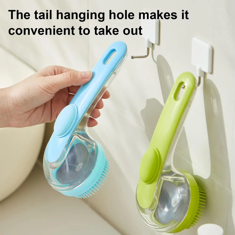 Comfortable Grip Pet Brush Pet Grooming Massage Brush for Long Short-haired Dogs Cats Dog Bath Scrubber with Soap for Bathing