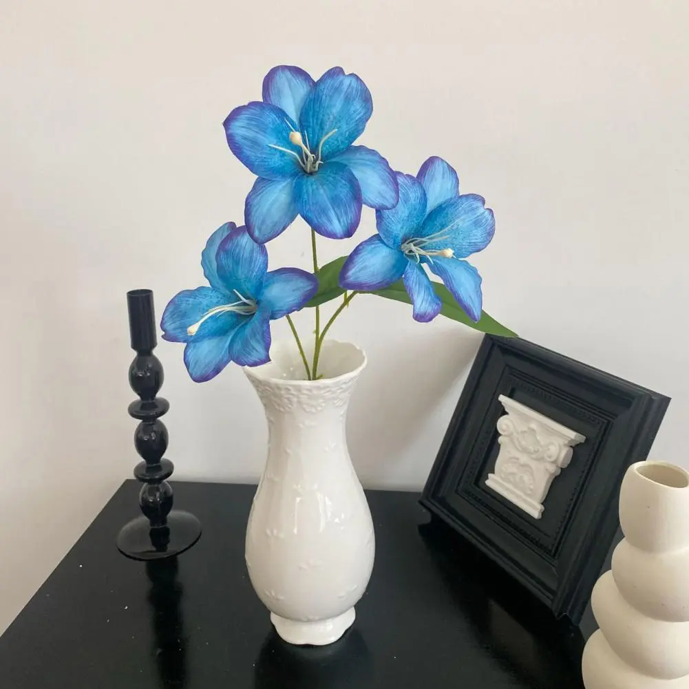 Natural Appearance Fake Floral Arrangements Elegant Simulated Silk Flowers for Home Office Wedding Party Decor for Home