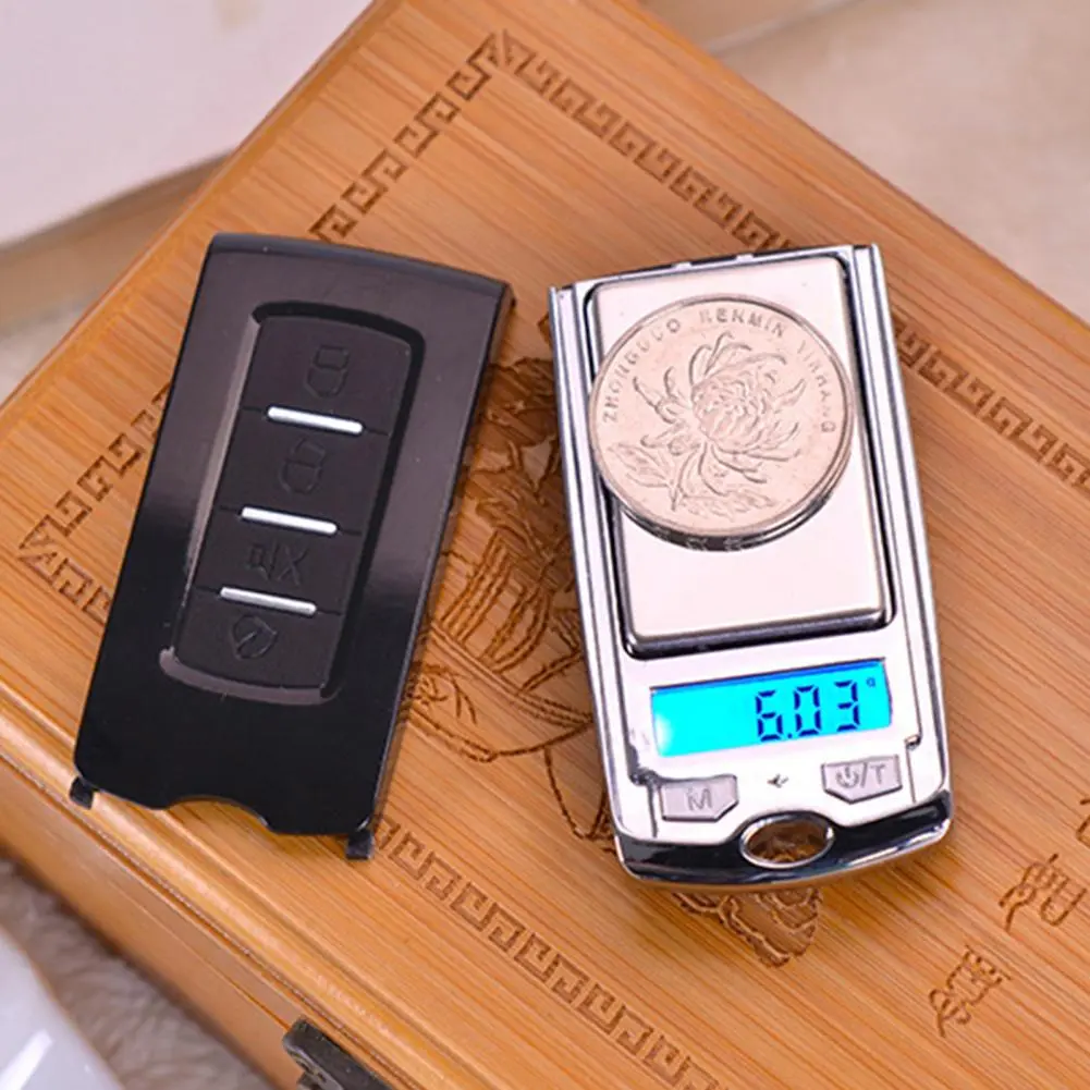 Simple Food Scale Tare Function Portable Practical Mini Jewelry Digital Scale  Medicine Scale LCD Display