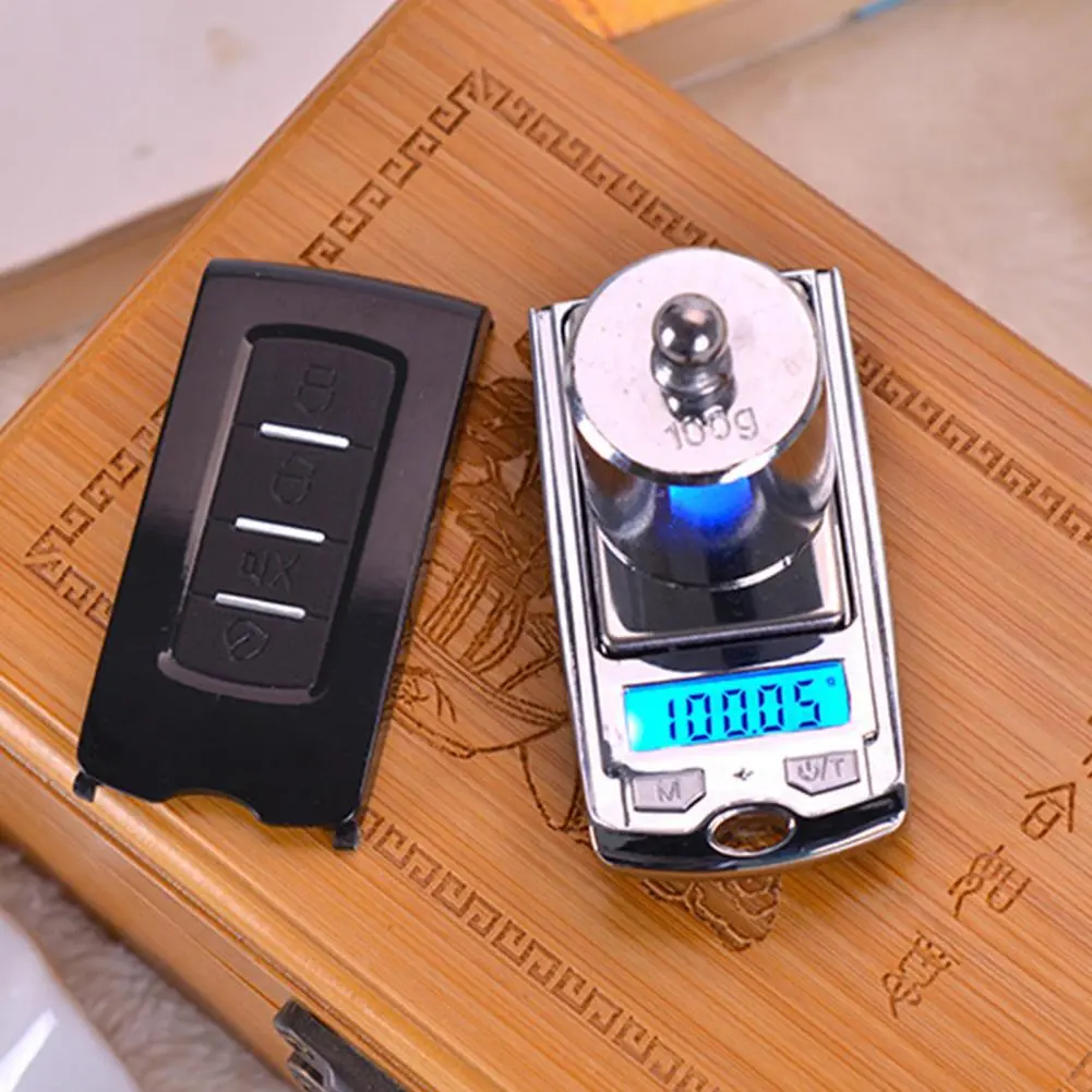 Simple Food Scale Tare Function Portable Practical Mini Jewelry Digital Scale  Medicine Scale LCD Display
