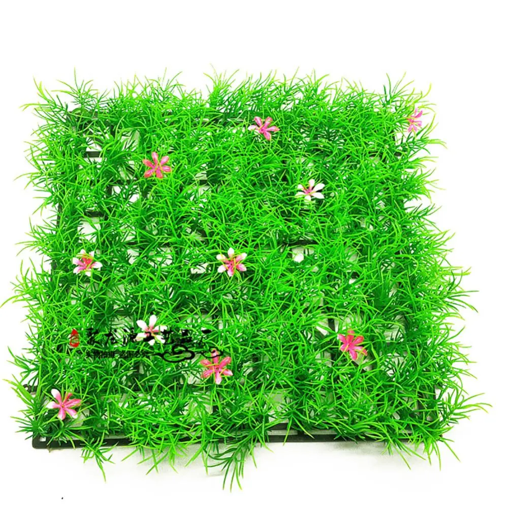 Grass Artificial Plant Realistic Green Aquarium Fish Tank Water Lawn Ornament