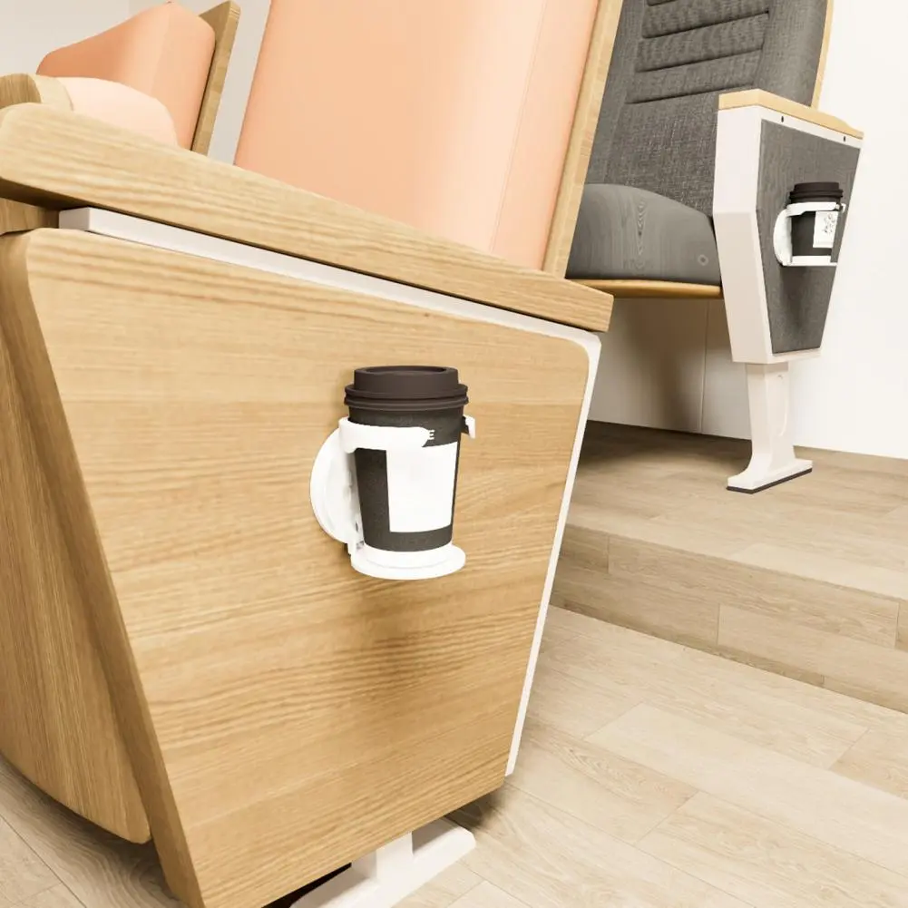 Dorm Room Cup Rack Foldable Wall Mounted Cup Holder Desk Organizer for Home Office Space Saving Bottle Storage Rack Tea Holder