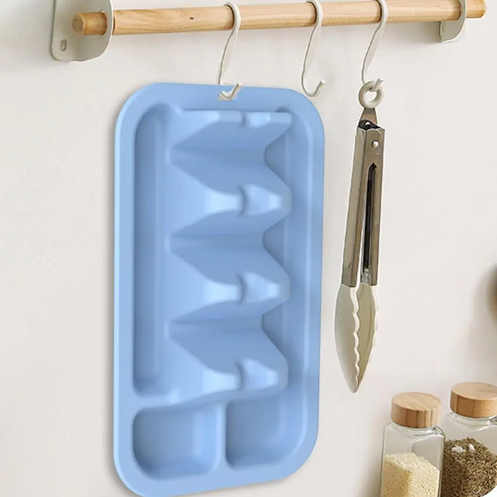Resistant Burrito Holder Silicone Taco Holder with 3 Dividers Reusable Tortilla Rack Plate Set for Heat Resistant Burrito